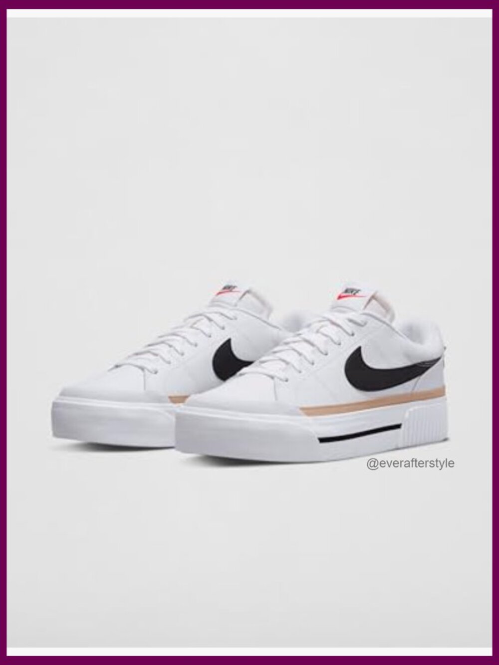 Platform Midsole Fashion Sneakers, All Day Traction, Padded Collar - Picture 6 of 7
